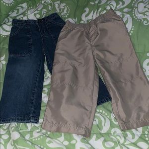 THREE pairs of boys pants